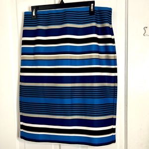Cute Striped Pencil Skirt Olivia & Martin